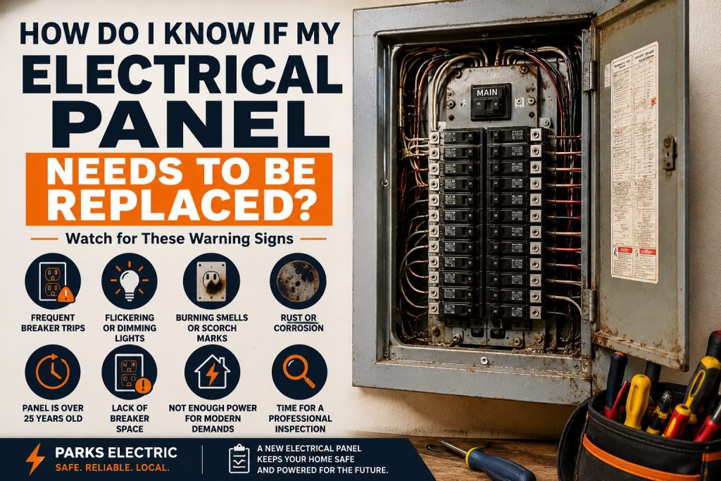 electrical panel needs to be replaced